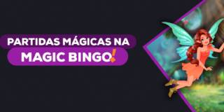 Jogue as rodadas especiais do Magic Bingo! Um mega prêmio de mais de R$ 3.000.